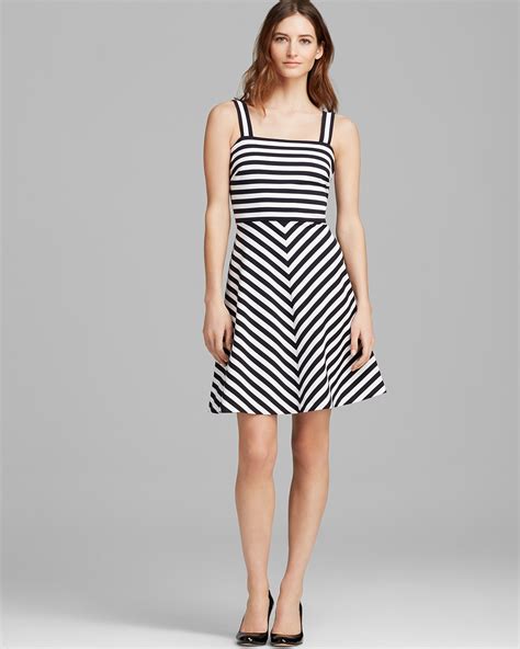 michael kors striped dress